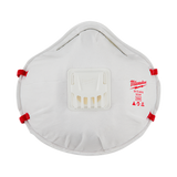 Milwaukee N95 Valved Respirator Packages
