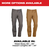 Milwaukee Heavy Duty Flex Work Pants - Assorted Colours Available