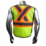 Economy Break Away High-Viz Vest X-Back