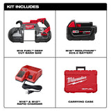 Milwaukee M18 FUEL™ Deep Cut Band Saw (Available as Tool only or as Kits)