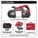 Milwaukee M18 FUEL™ Deep Cut Band Saw (Available as Tool only or as Kits)