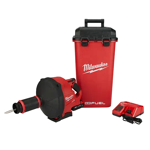 Milwaukee M18 FUEL™ Drain Snake w/ CABLE DRIVE™ with 5/16” Cable Kit - 2772A-21