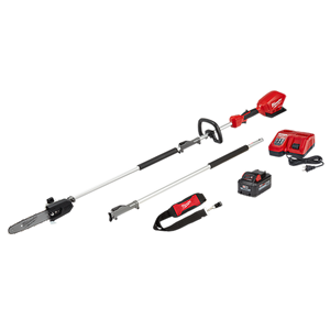 Milwaukee M18 FUEL 10" Pole Saw Kit with Quik-Lok Attachment Capabilities