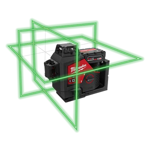 Milwaukee M12™ Green 360° 3-Plane Laser