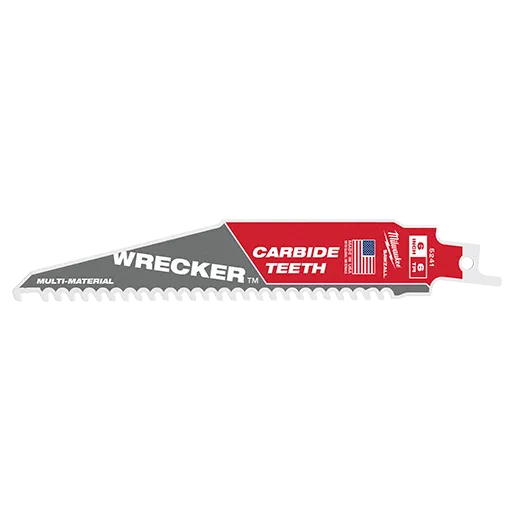 THE WRECKER™ with Carbide Teeth 6 TPI SAWZALL® Blades (ASSORTED)