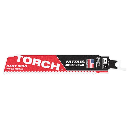 Milwaukee SAWZALL® TORCH™ with NITRUS CARBIDE™ (Assorted Blades Available)