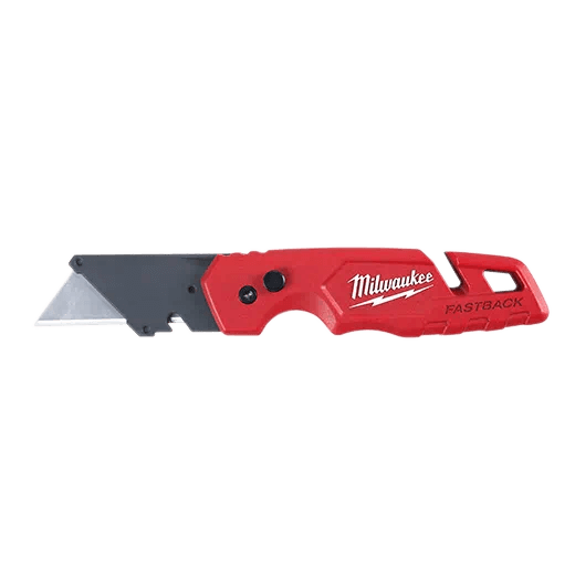 Milwaukee FASTBACK™ Folding Utility Knife with Blade Storage