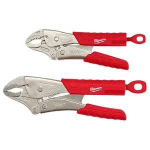 Milwaukee 2 Pc. 7" & 10" TORQUE LOCK™ CURVED JAW LOCKING PLIERS SET WITH GRIP