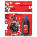 Milwaukee 100' Fine Line Chalk Kit w/ Blue Chalk