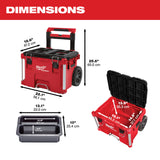 Milwaukee PACKOUT™ Rolling Tool Box