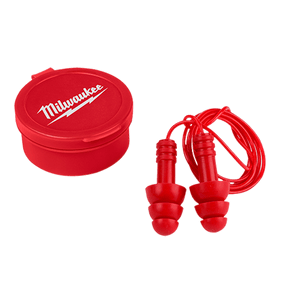 Milwaukee 3 Pack Reusable Corded Ear Plugs