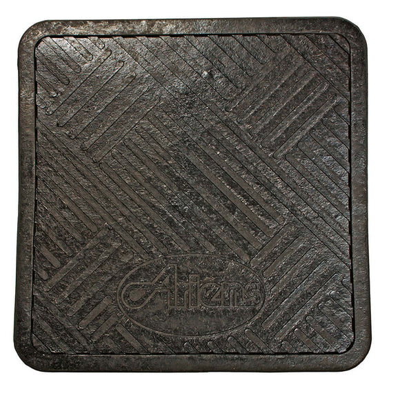 Heavy-duty Ariens floor mat for snow blowers, 36x30 inches, recycled material, textured surface for slip prevention.