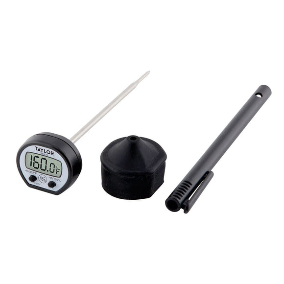 Taylor Digital Instant Read Thermometer with Rubber Boot - 9840RB