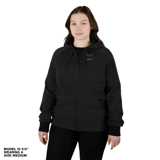 Milwaukee Women's Heated Hoodie - Black - 336b-21 (Assorted Sizes Available)