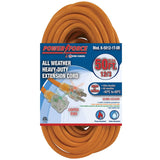 King Canada 50' 12/3 SINGLE TAP EXTENSION CORD- ORANGE - 5012-1T-OR