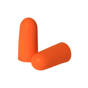 Resistor® 32 Disposable Foam Earplugs (50 pairs, uncorded/bag)